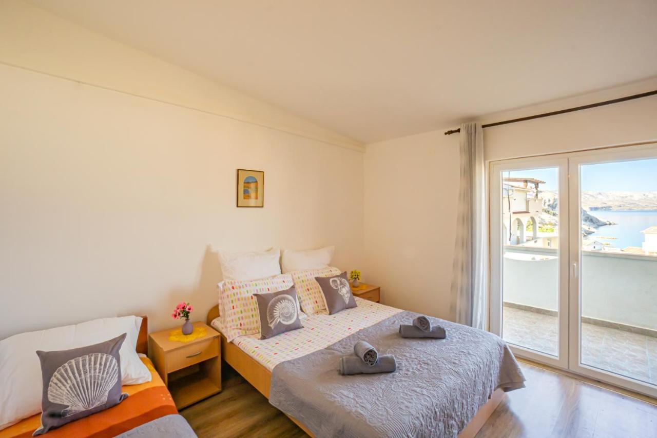 Ferienwohnung Jasko I Jelica Beautiful View Metajna Exterior foto